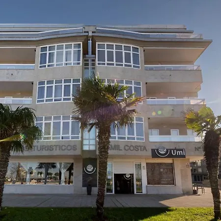 Апартаменты Primera Linea De Playa Samil Costa Con Garaje Incluido