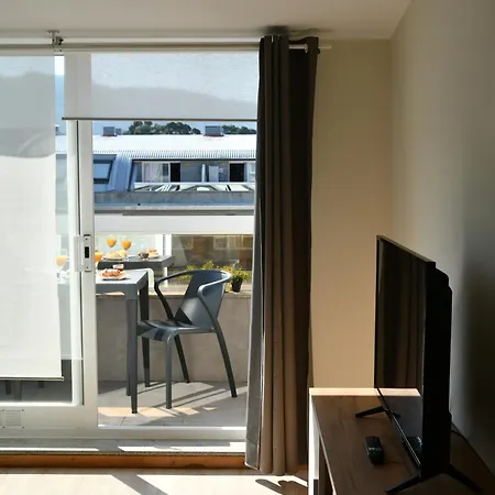 Primera Linea De Playa Samil Costa Con Garaje Incluido Apartment Vigo