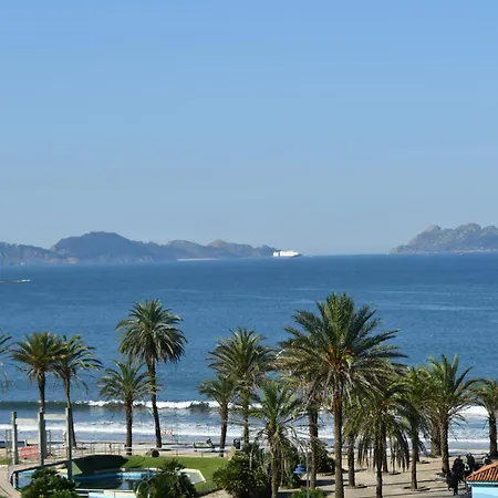 Appartement Primera Linea De Playa Samil Costa Con Garaje Incluido