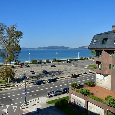 Primera Linea De Playa Samil Costa Con Garaje Incluido Апартаменты *