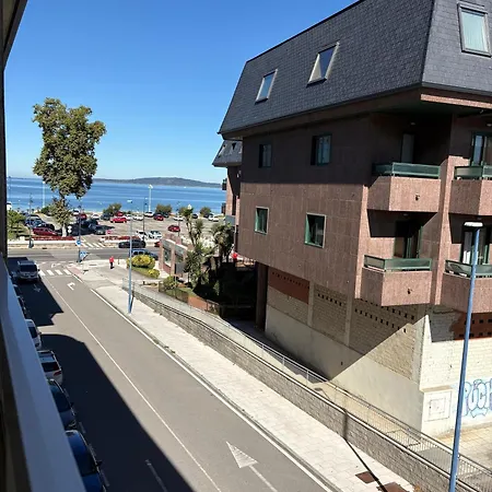 Primera Linea De Playa Samil Costa Con Garaje Incluido Apartment *