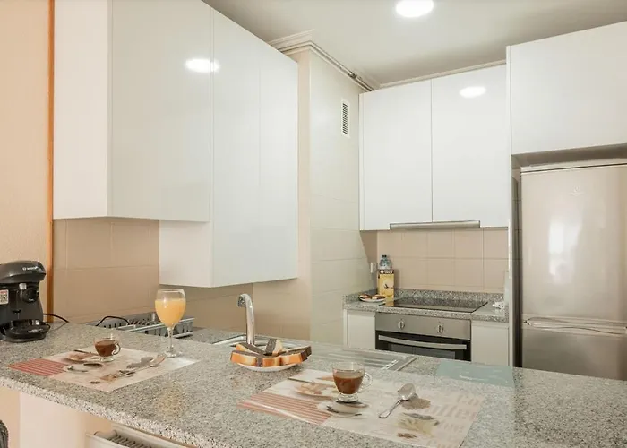 Apartment Primera Linea De Playa Samil Costa Con Garaje Incluido Vigo