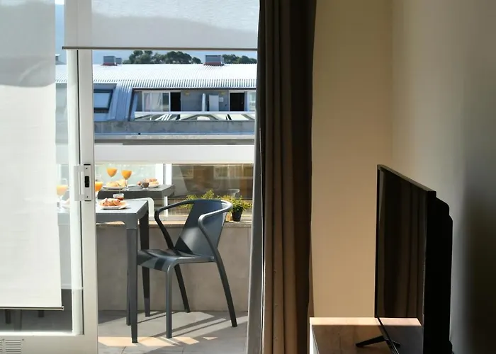 Primera Linea De Playa Samil Costa Con Garaje Incluido Apartment Vigo