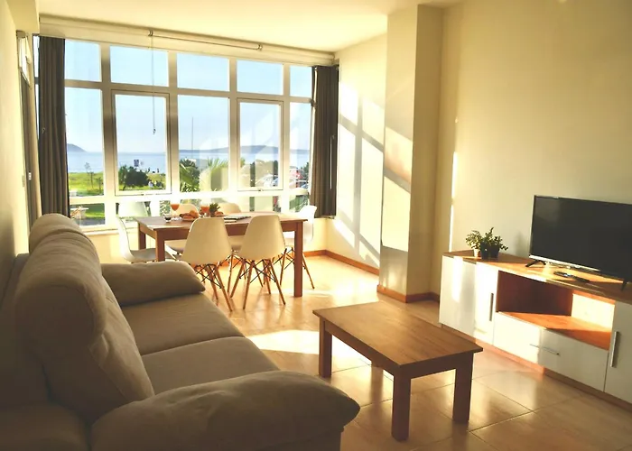 Primera Linea De Playa Samil Costa Con Garaje Incluido *